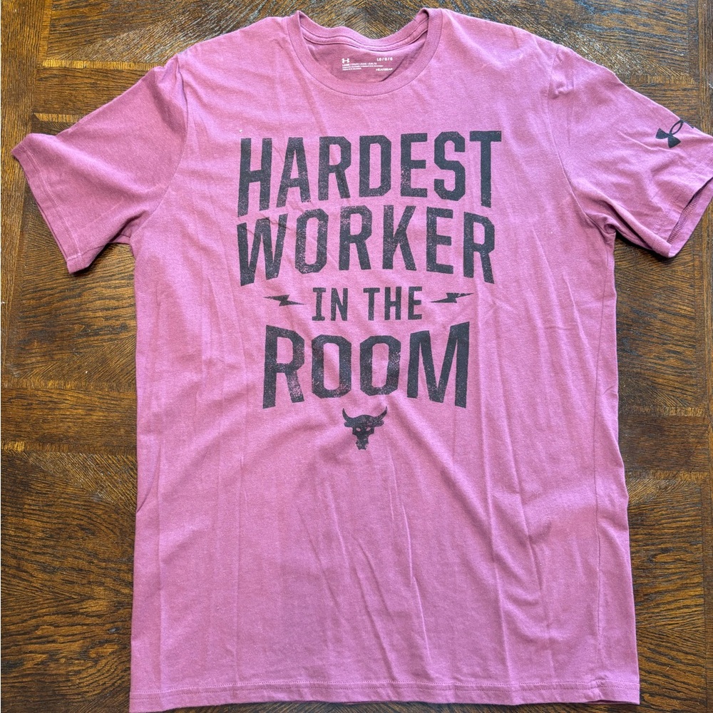 Under Armour Men's Purple Graphic Tee